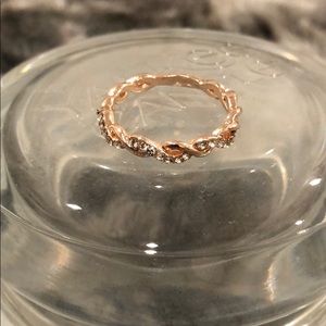 Rose Gold Ring Size 7 New